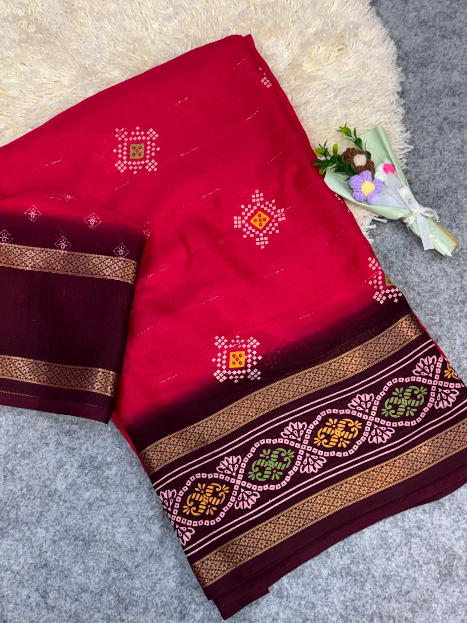 YNF Wholesale Fancy Printed Sarees  | Surat Manufacturer