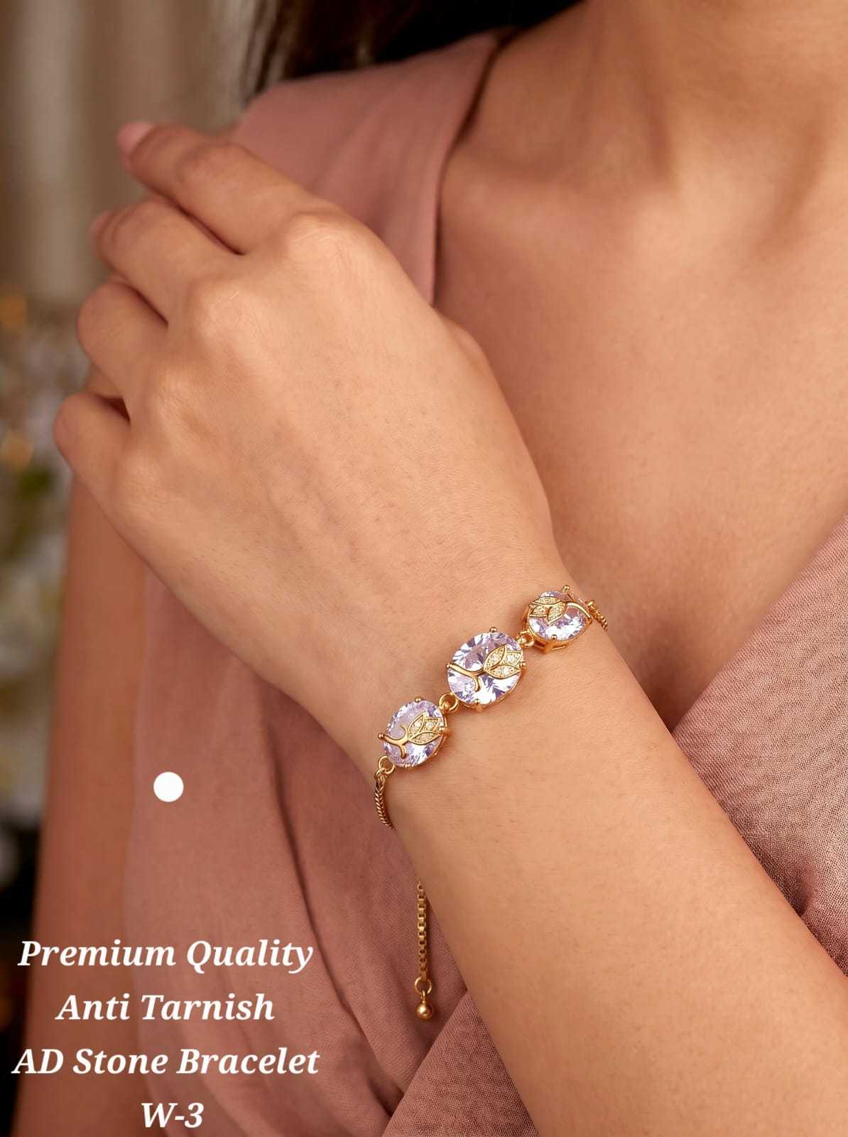 YNF Wholesale AD Diamond Diamond Bracelets  | Surat Manufacturer