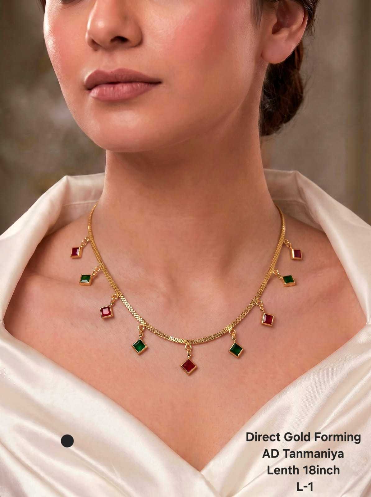 YNF Wholesale Brass Antique Necklaces Set  | Surat Manufacturer