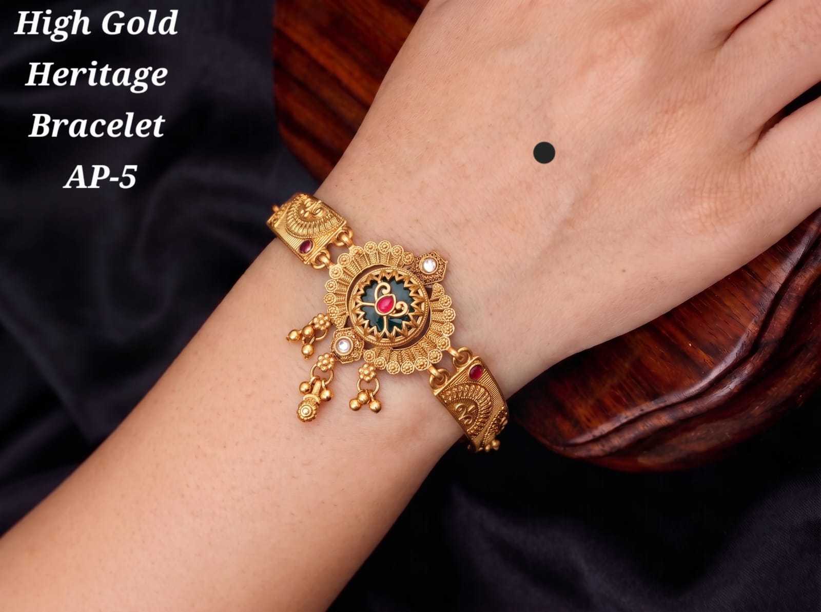 YNF Wholesale Brass Brass Gold Bracelets  | Surat Manufacturer