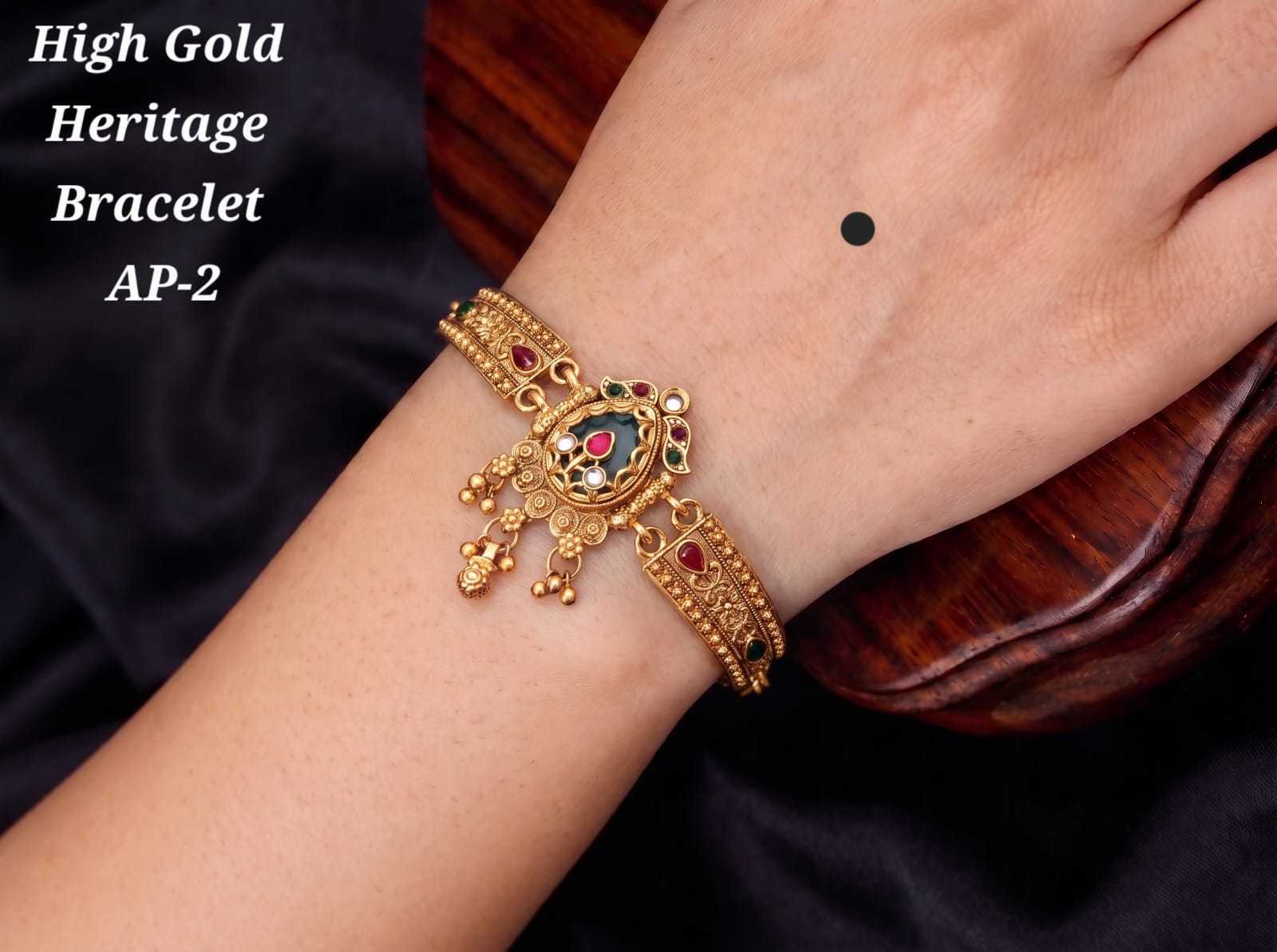 YNF Wholesale Brass Brass Gold Bracelets  | Surat Manufacturer