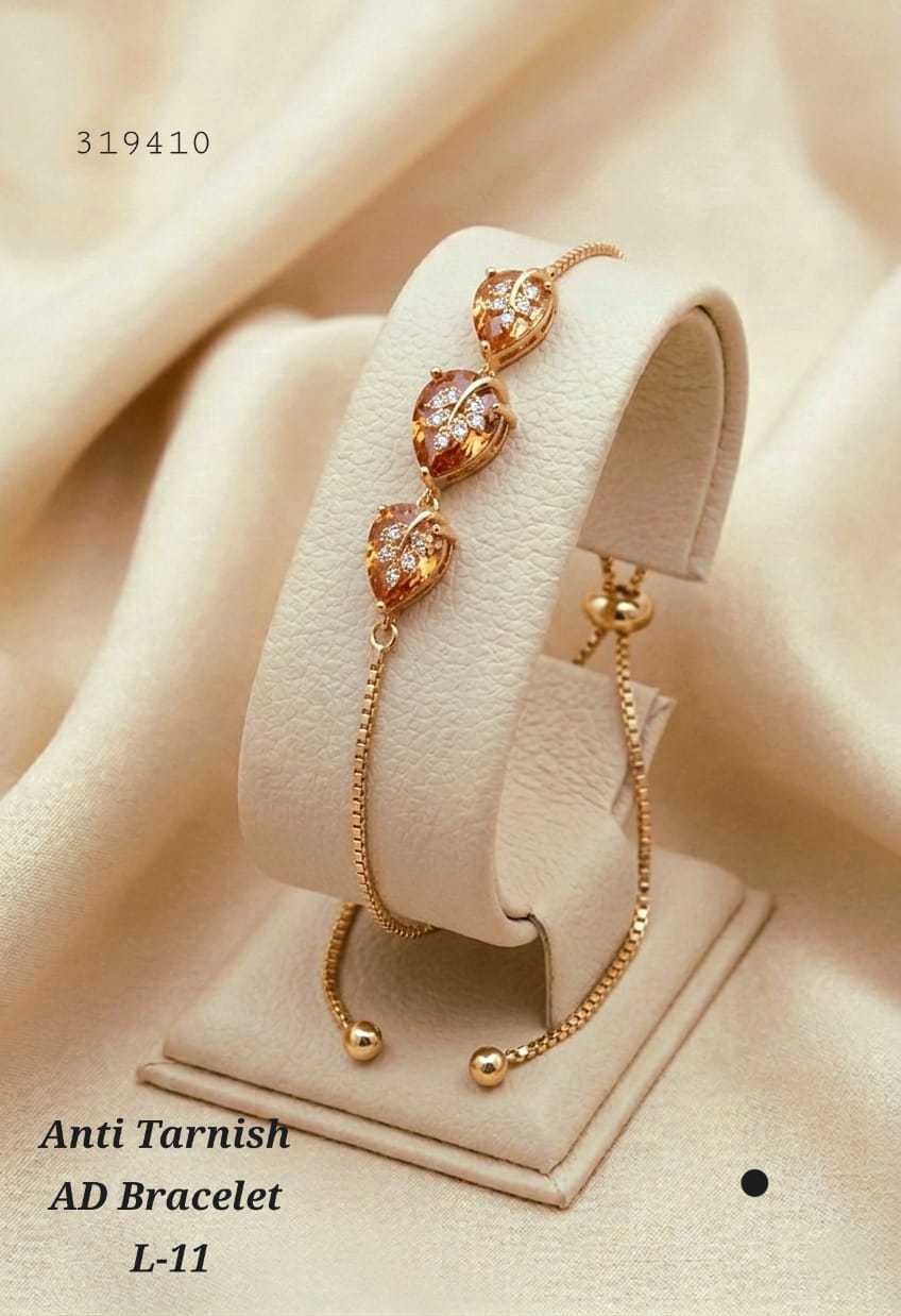 YNF Wholesale Brass Golden Bracelet  | Surat Manufacturer