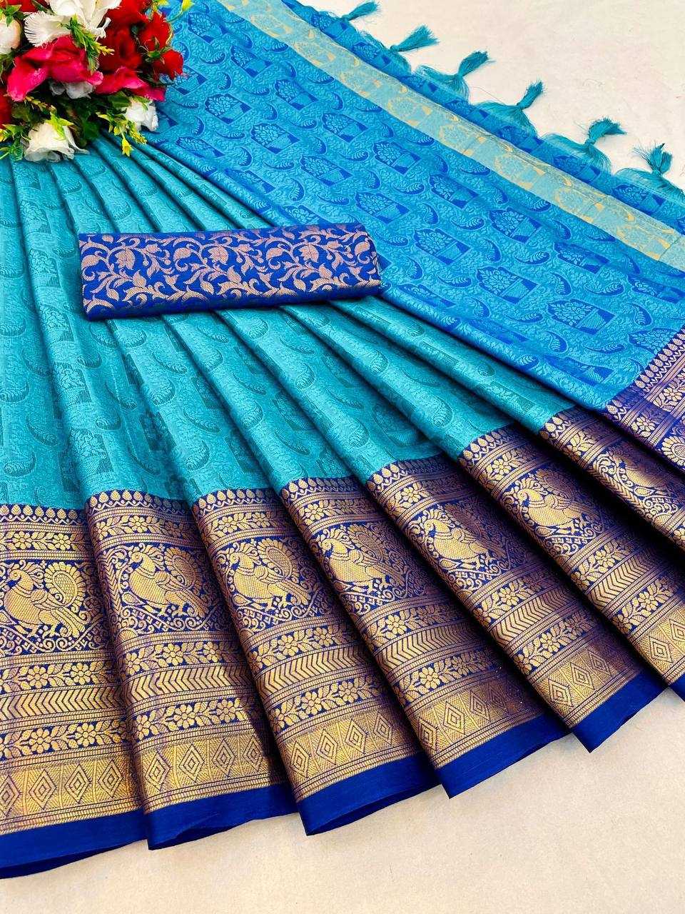 YNF Wholesale Soft Cotton Silk Traditional Silk Sarees  | Surat Manufacturer