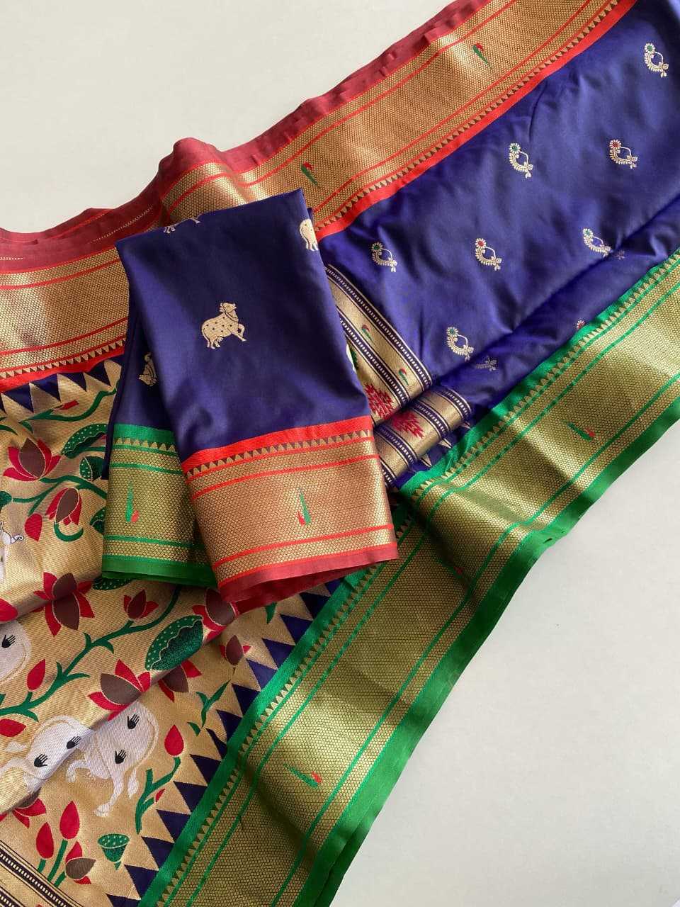 YNF Wholesale Silk Paithani Sarees  | Surat Manufacturer
