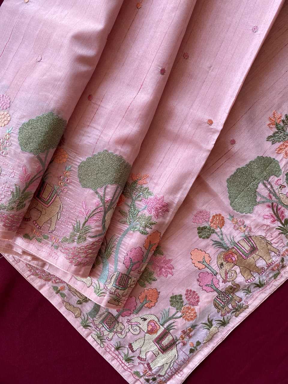 YNF Wholesale Tussar Silk Designer Sarees  | Surat Manufacturer