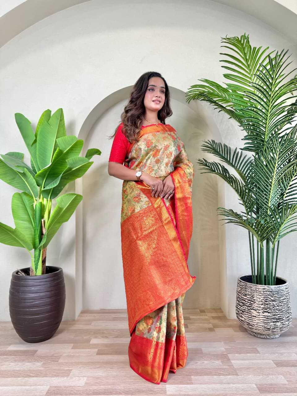 YNF Wholesale Silk Designer Sarees  | Surat Manufacturer