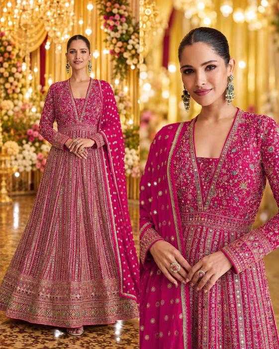 YNF Wholesale Georgette Embroidery Suits  | Surat Manufacturer