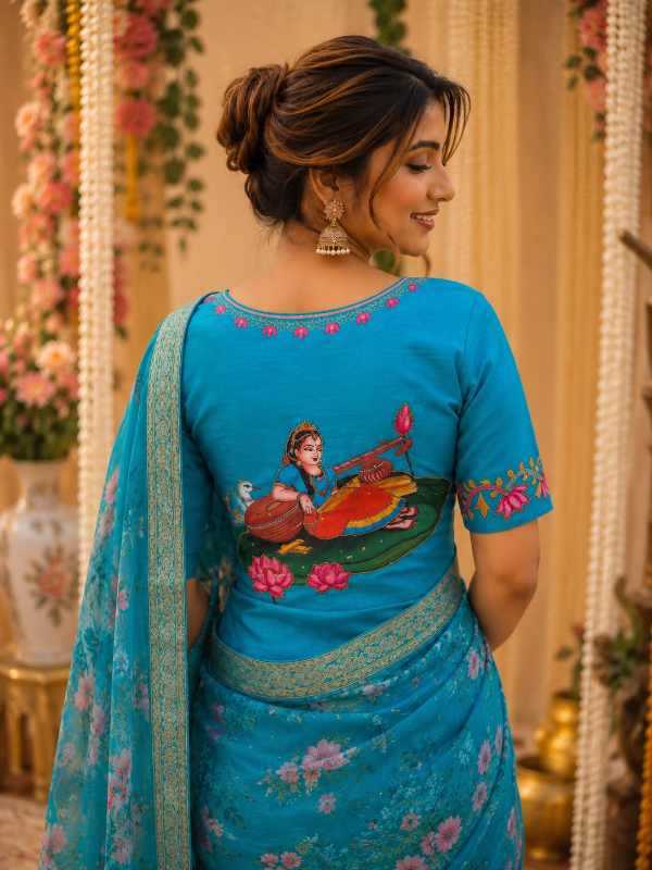 YNF Wholesale Soft Cotton Printed Blouse  | Surat Manufacturer