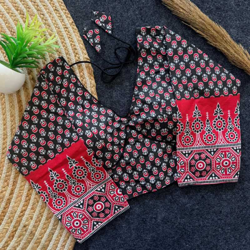 YNF Wholesale Pure Cotton Printed Blouse  | Surat Manufacturer