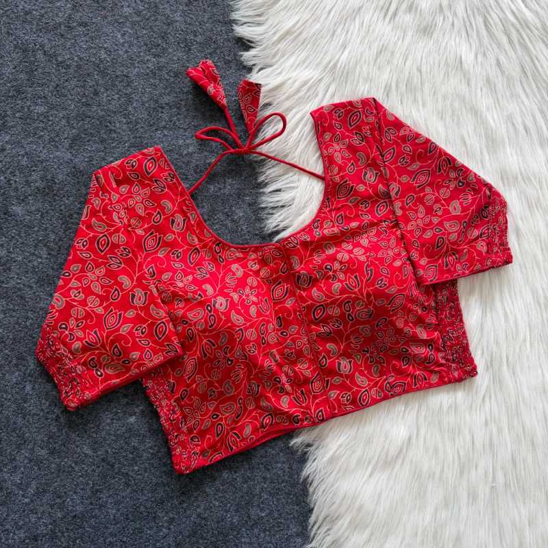 YNF Wholesale Pure Cotton Printed Blouse  | Surat Manufacturer