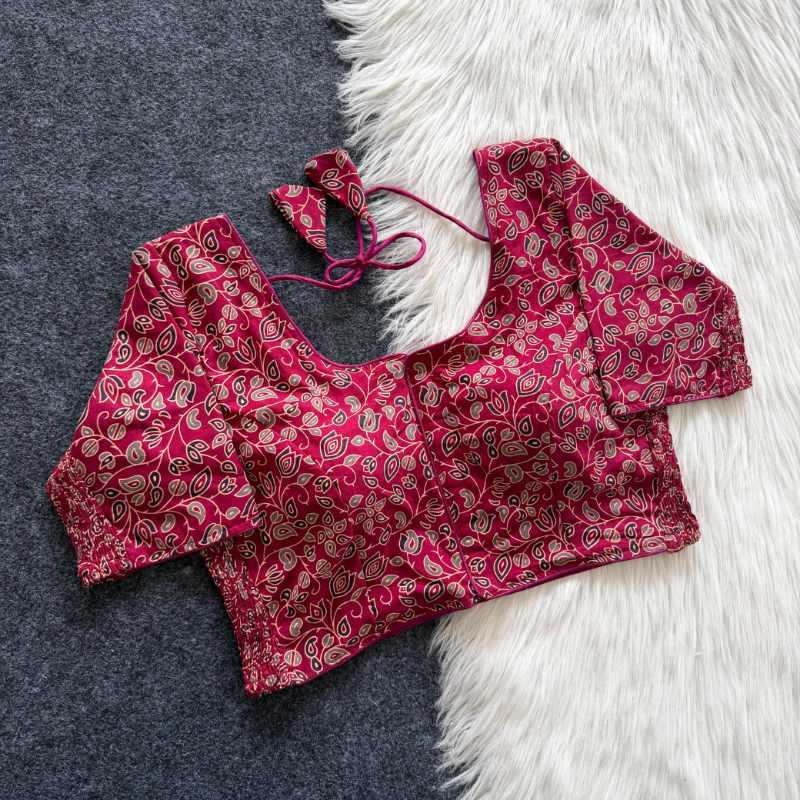 YNF Wholesale Pure Cotton Printed Blouse  | Surat Manufacturer