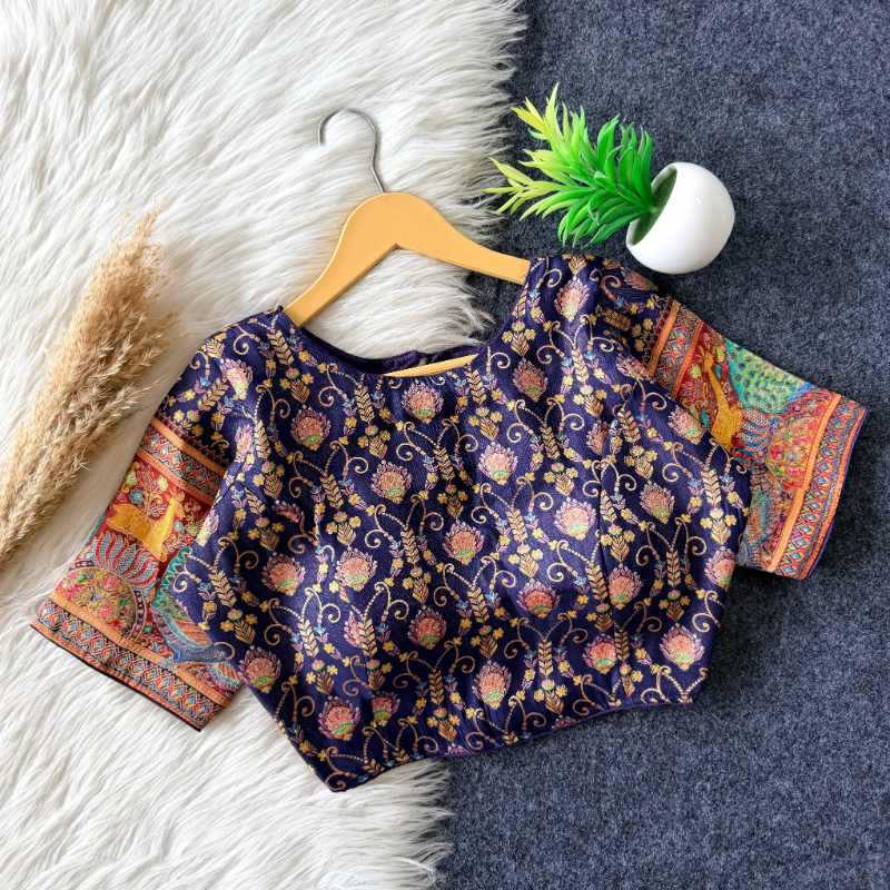 YNF Wholesale Silk Designer Blouse  | Surat Manufacturer