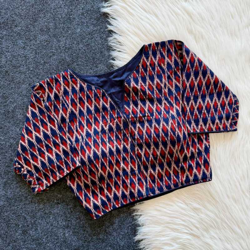 YNF Wholesale Pure Cotton Printed Blouse  | Surat Manufacturer