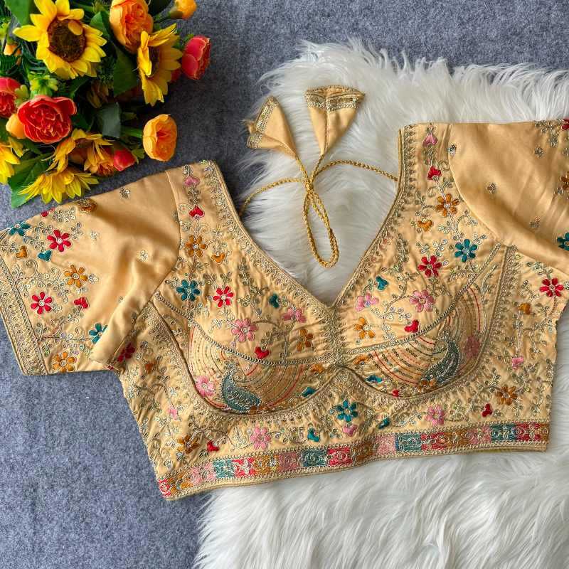 YNF Wholesale Heavy Silk Designer Blouse  | Surat Manufacturer