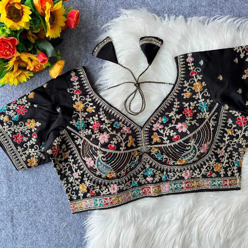 YNF Wholesale Heavy Silk Designer Blouse  | Surat Manufacturer
