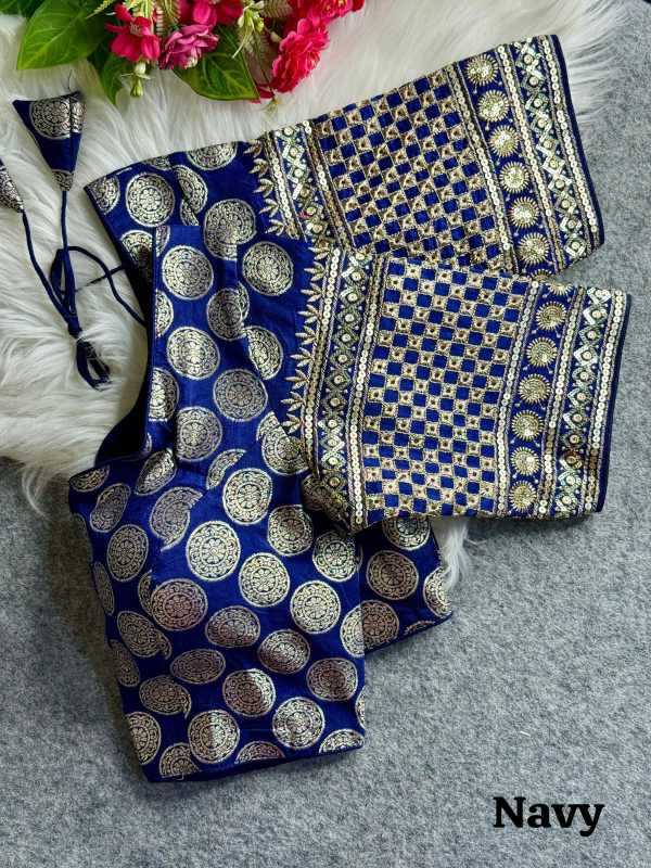 YNF Wholesale Dola Silk Designer Blouse  | Surat Manufacturer