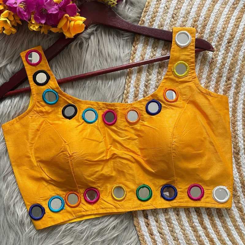 YNF Wholesale Heavy Silk Sleeveless Blouse  | Surat Manufacturer