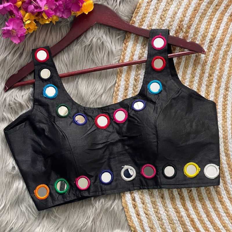 YNF Wholesale Heavy Silk Sleeveless Blouse  | Surat Manufacturer