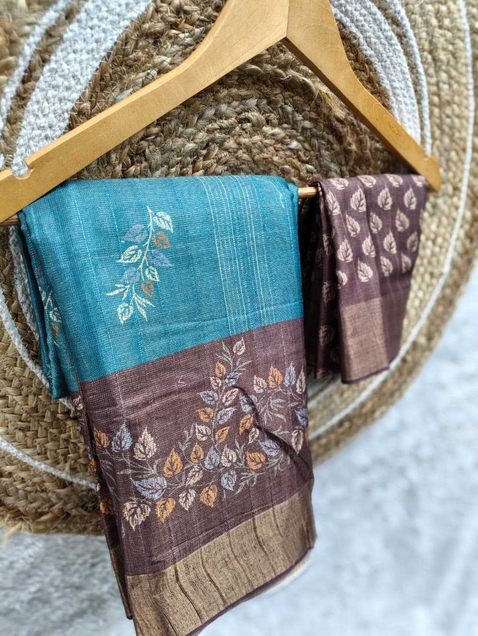 YNF Wholesale Handloom Silk Printed Silk Saree  | Surat Manufacturer