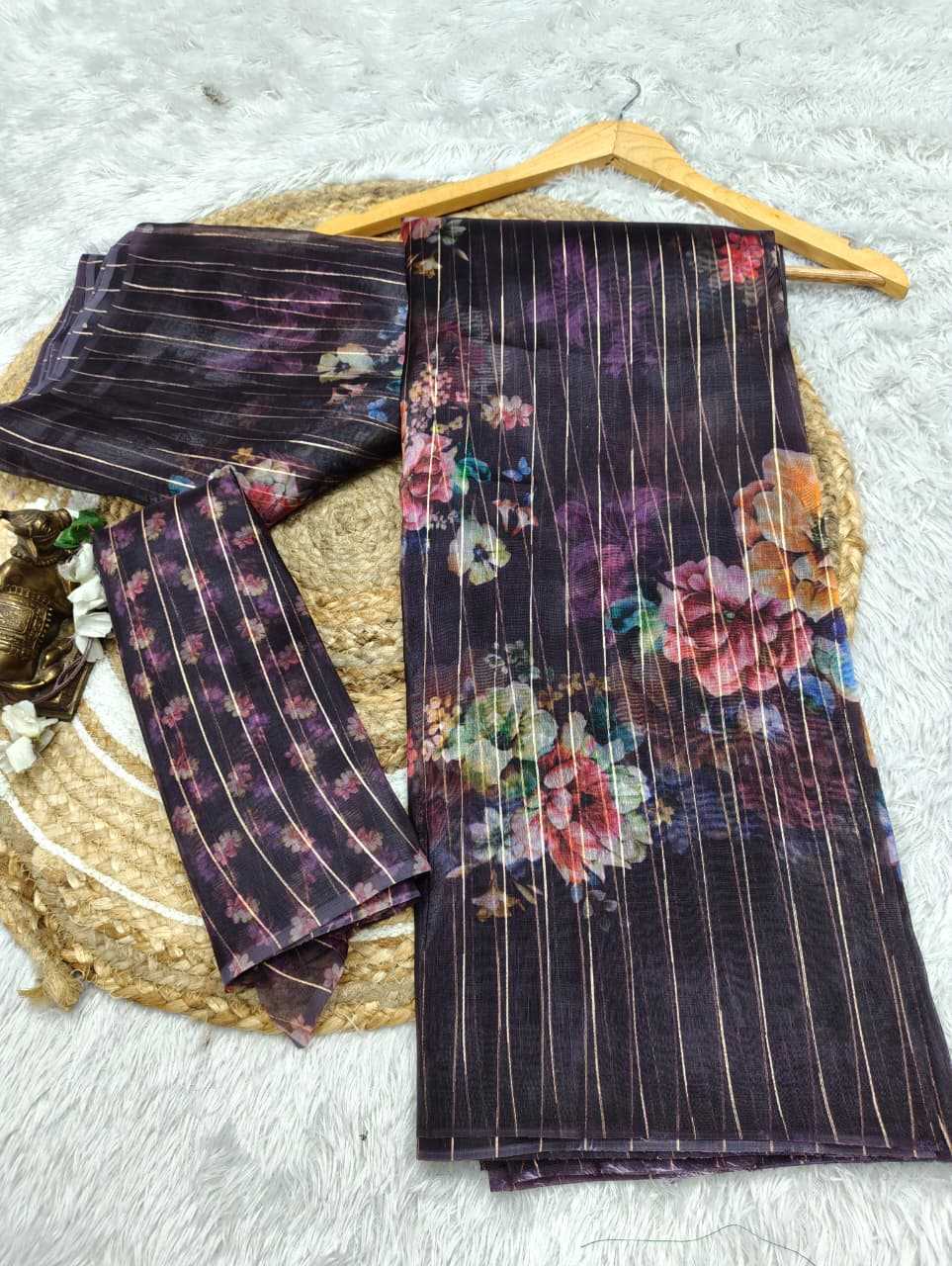 YNF Wholesale Organza Organza Sarees  | Surat Manufacturer