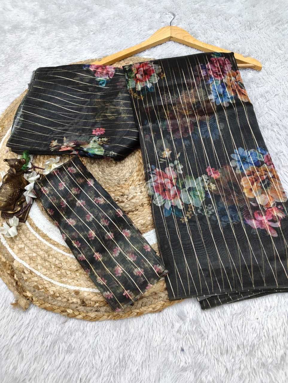 YNF Wholesale Organza Organza Sarees  | Surat Manufacturer