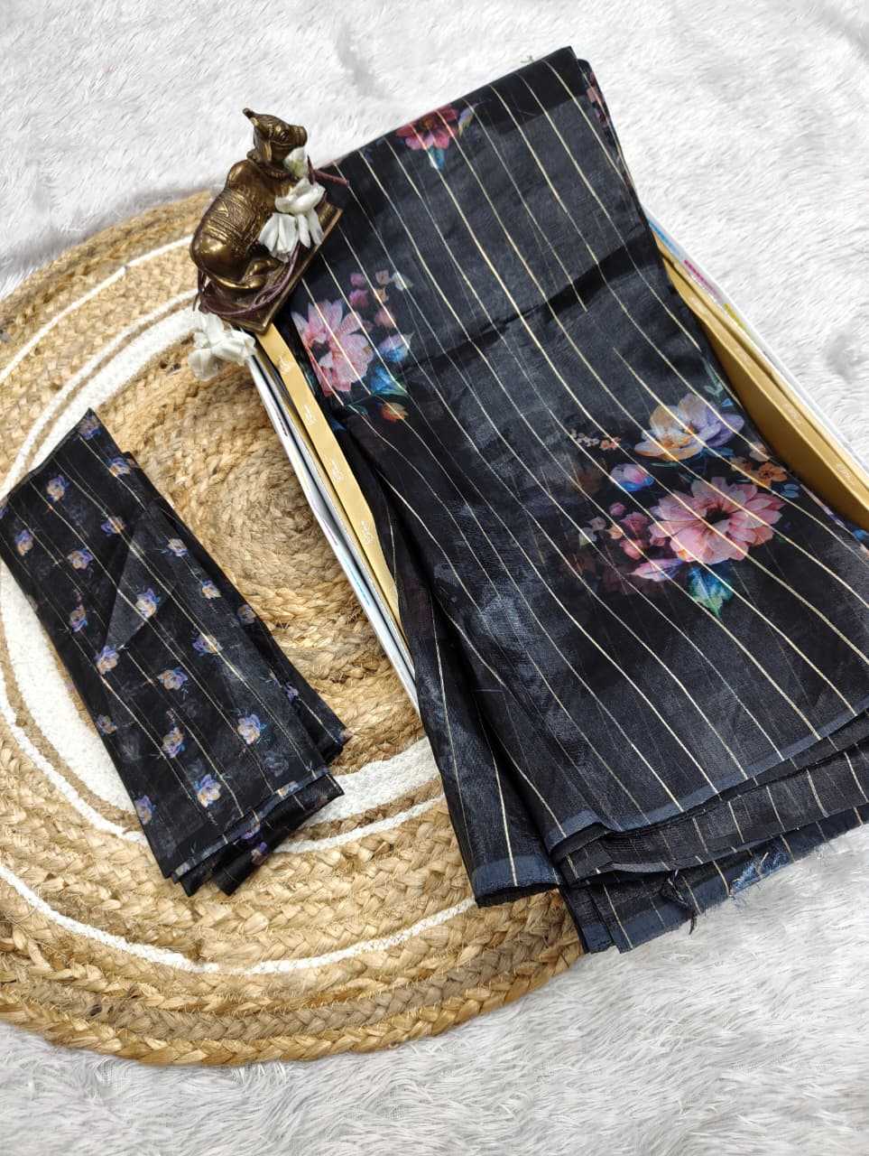 YNF Wholesale Organza Organza Sarees  | Surat Manufacturer