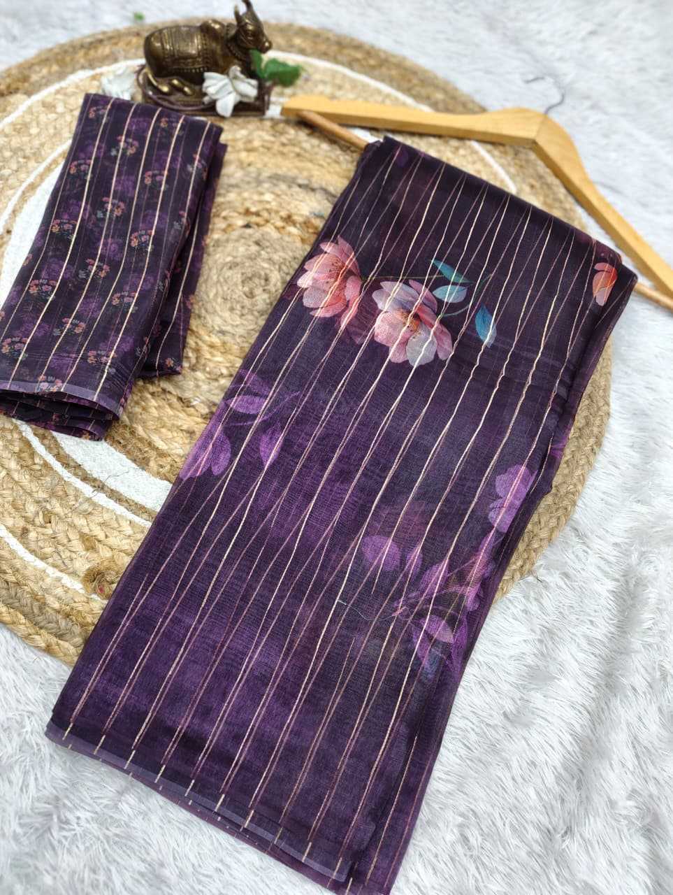 YNF Wholesale Organza Organza Sarees  | Surat Manufacturer