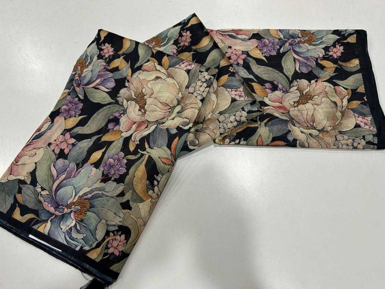 YNF Wholesale Tussar Silk Printed Sarees  | Surat Manufacturer