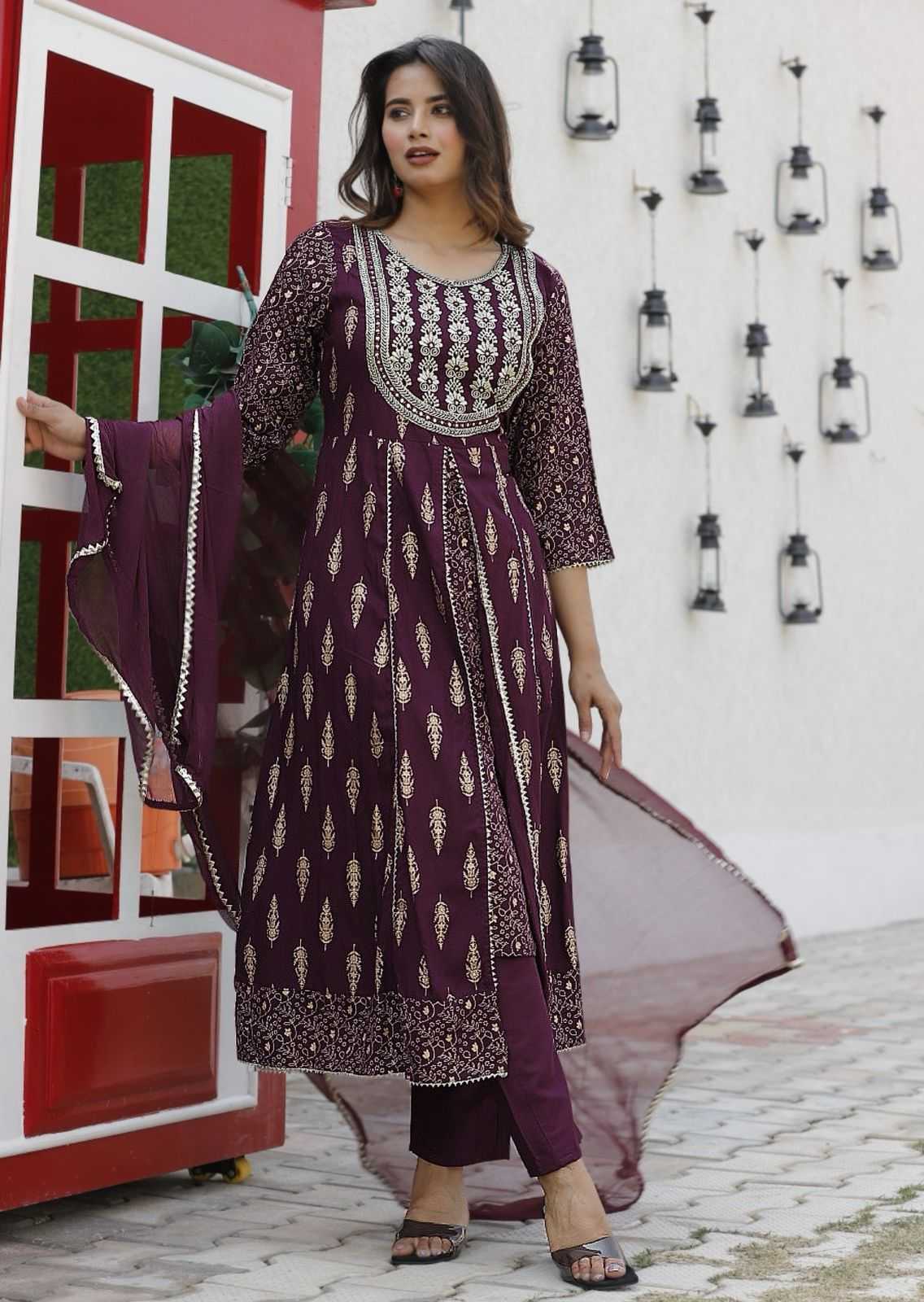 YNF Wholesale Heavy Rayon Rayon Kurtis  | Surat Manufacturer