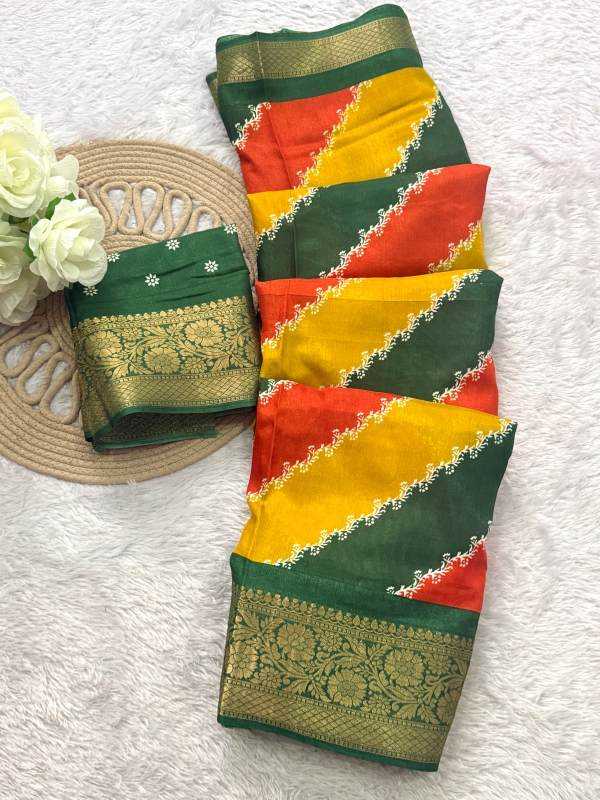 YNF Wholesale Soft Dola Designer Sarees  | Surat Manufacturer