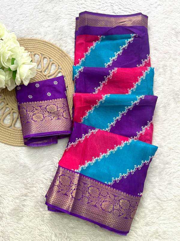 YNF Wholesale Soft Dola Designer Sarees  | Surat Manufacturer