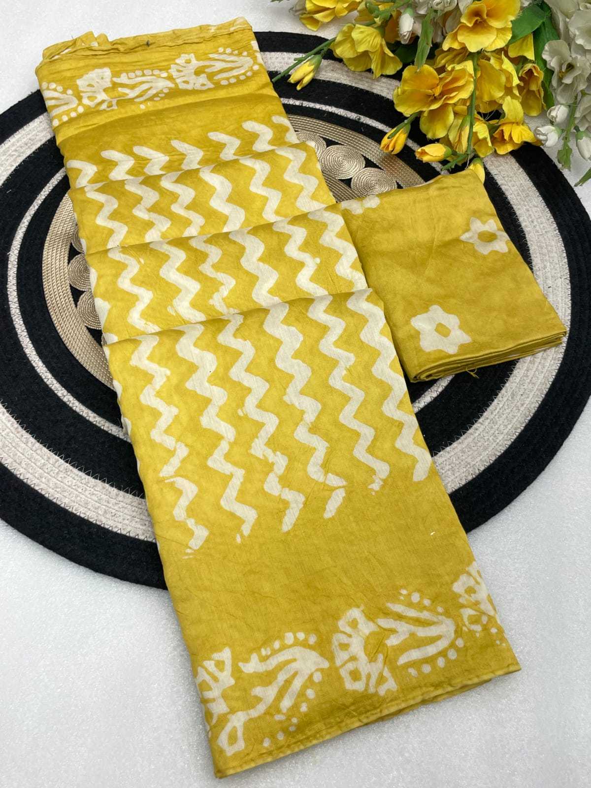 YNF Wholesale Pure Viscos Chanderi Sarees  | Surat Manufacturer