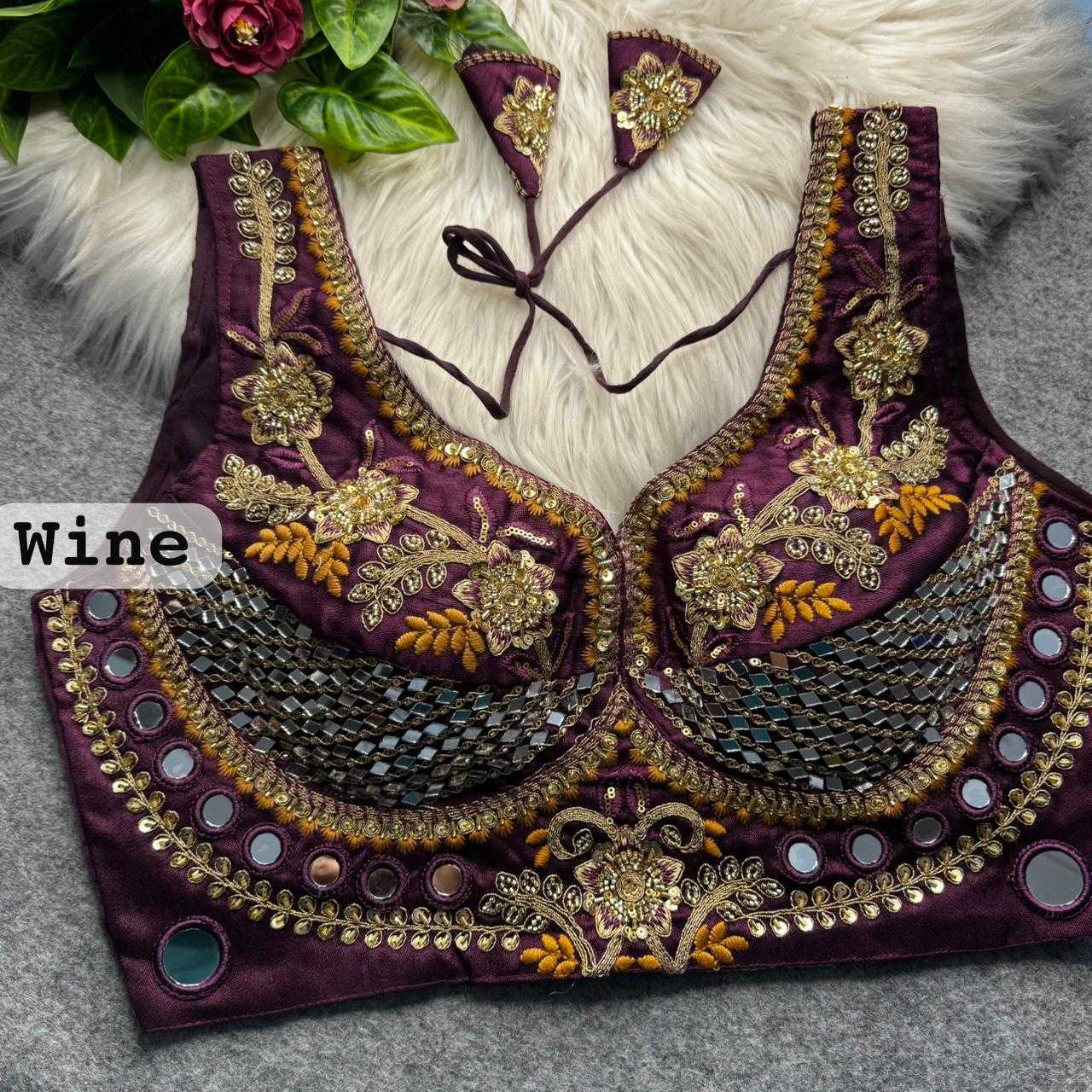 YNF Wholesale Italian Silk Silk Blouse  | Surat Manufacturer