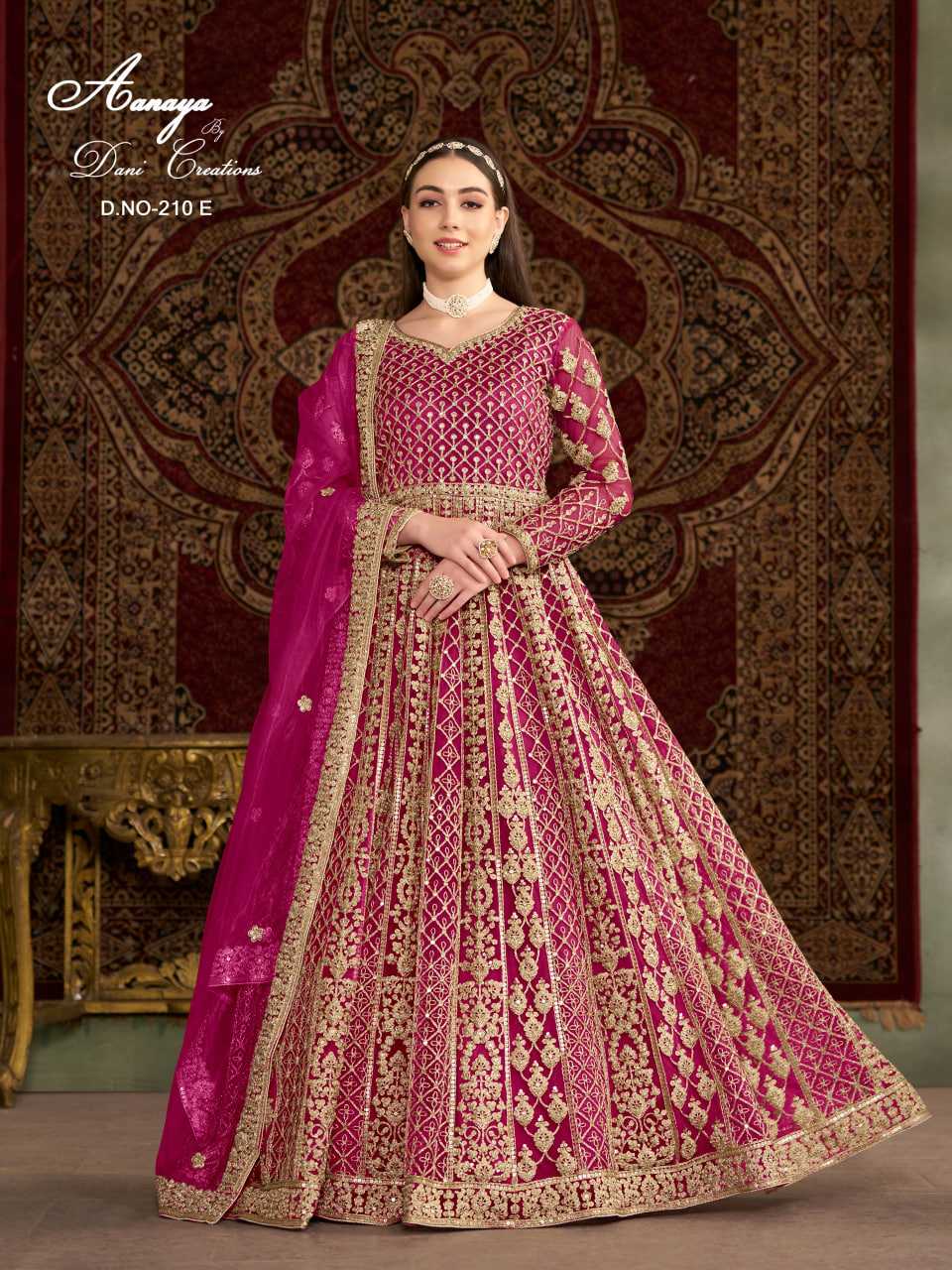YNF Wholesale Net Net Gowns  | Surat Manufacturer