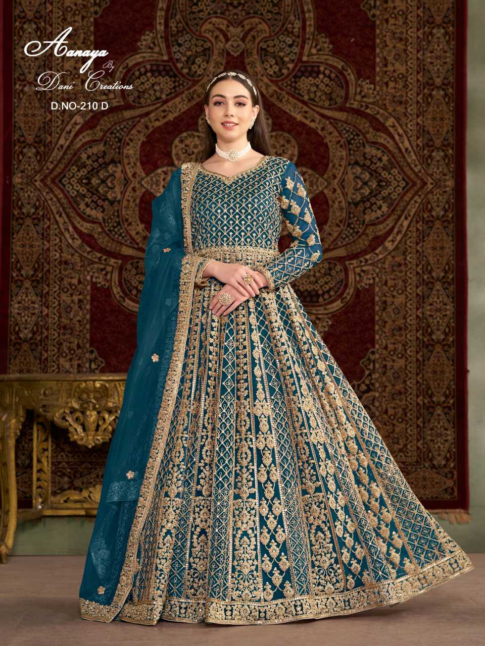 YNF Wholesale Net Net Gowns  | Surat Manufacturer