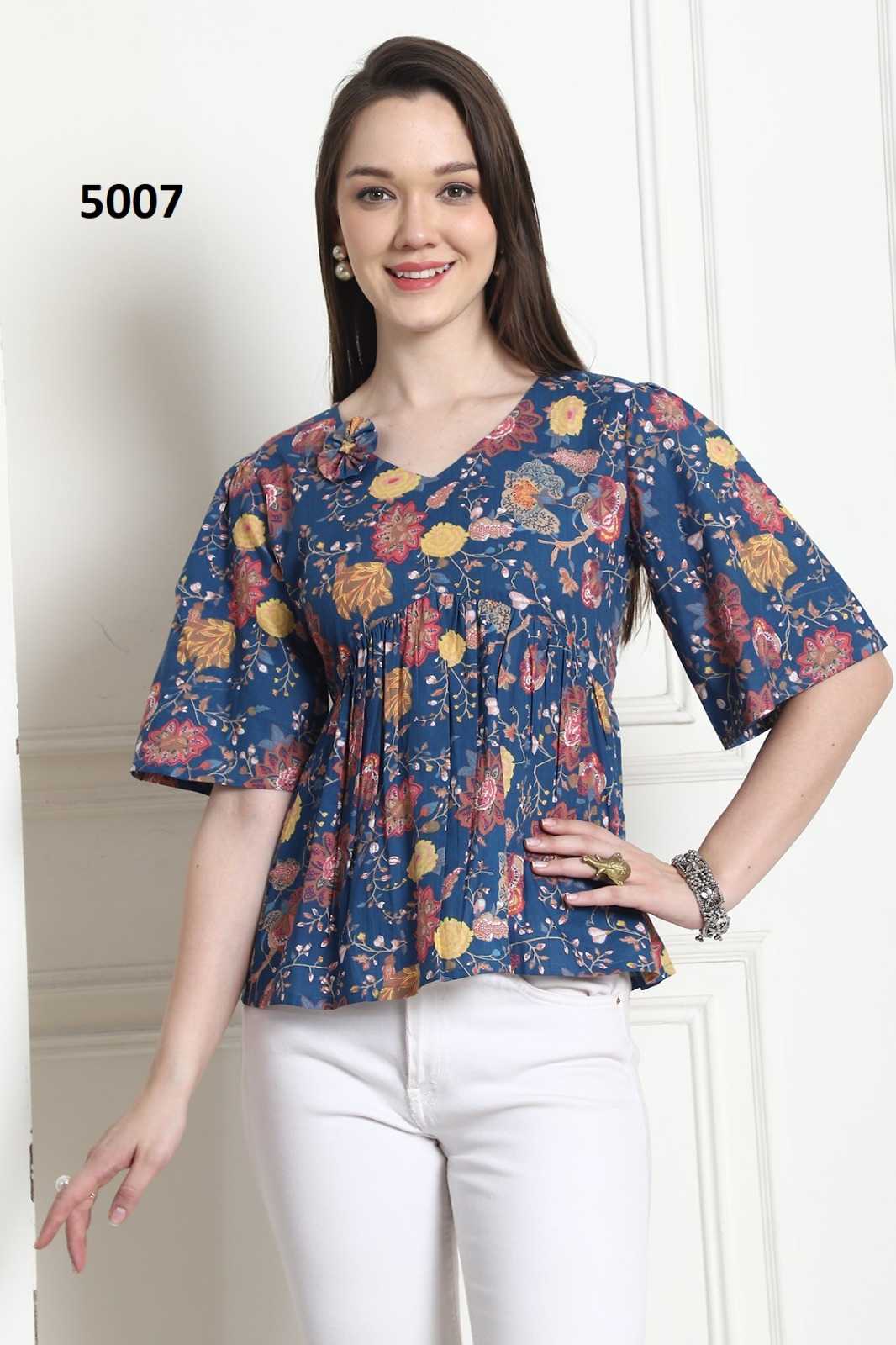 YNF Wholesale Cotton Tops  | Surat Manufacturer