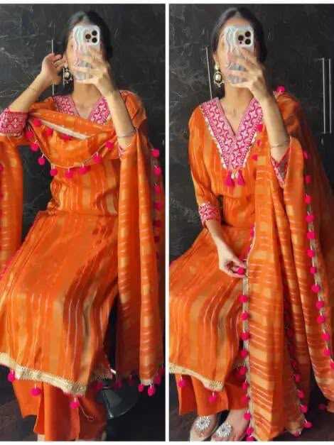 YNF Wholesale Jacquard Party Wear Kurtis  | Surat Manufacturer