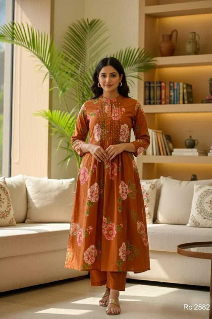 YNF Wholesale Cotton Festive Kurtis  | Surat Manufacturer