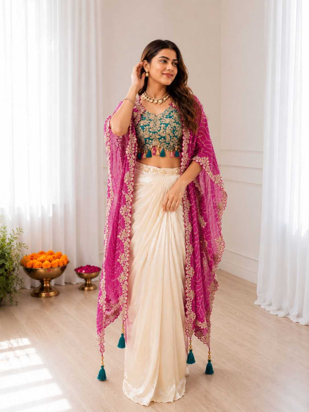 YNF Wholesale Crepe Silk Crepe Silk Saree  | Surat Manufacturer