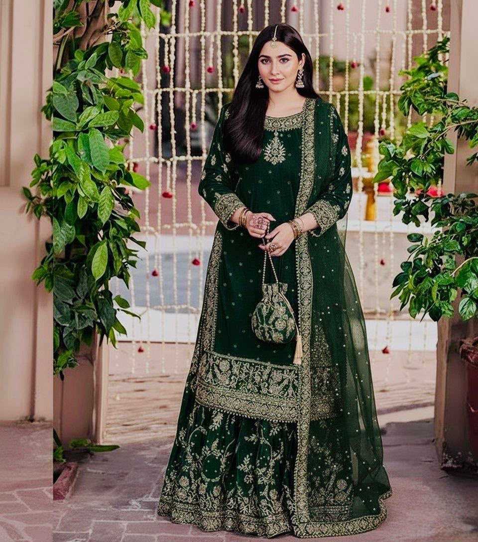 YNF Wholesale Velvet Velvet Suits  | Surat Manufacturer