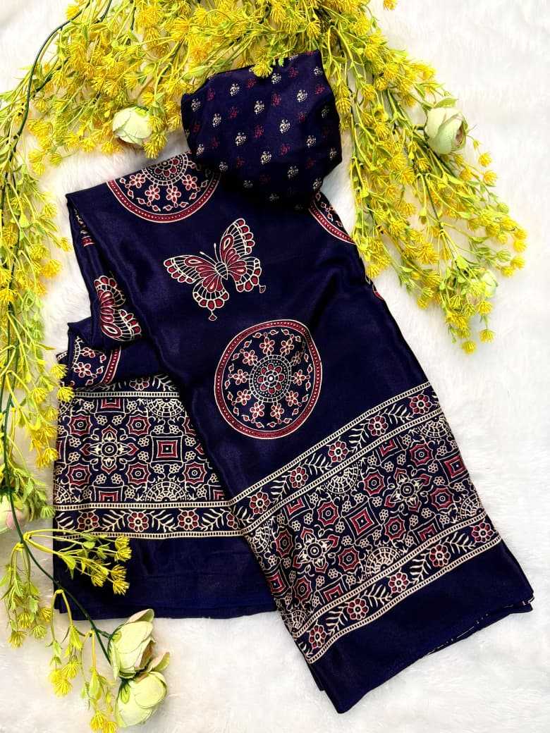 YNF Wholesale Crepe Silk Gajji Modal Sarees  | Surat Manufacturer
