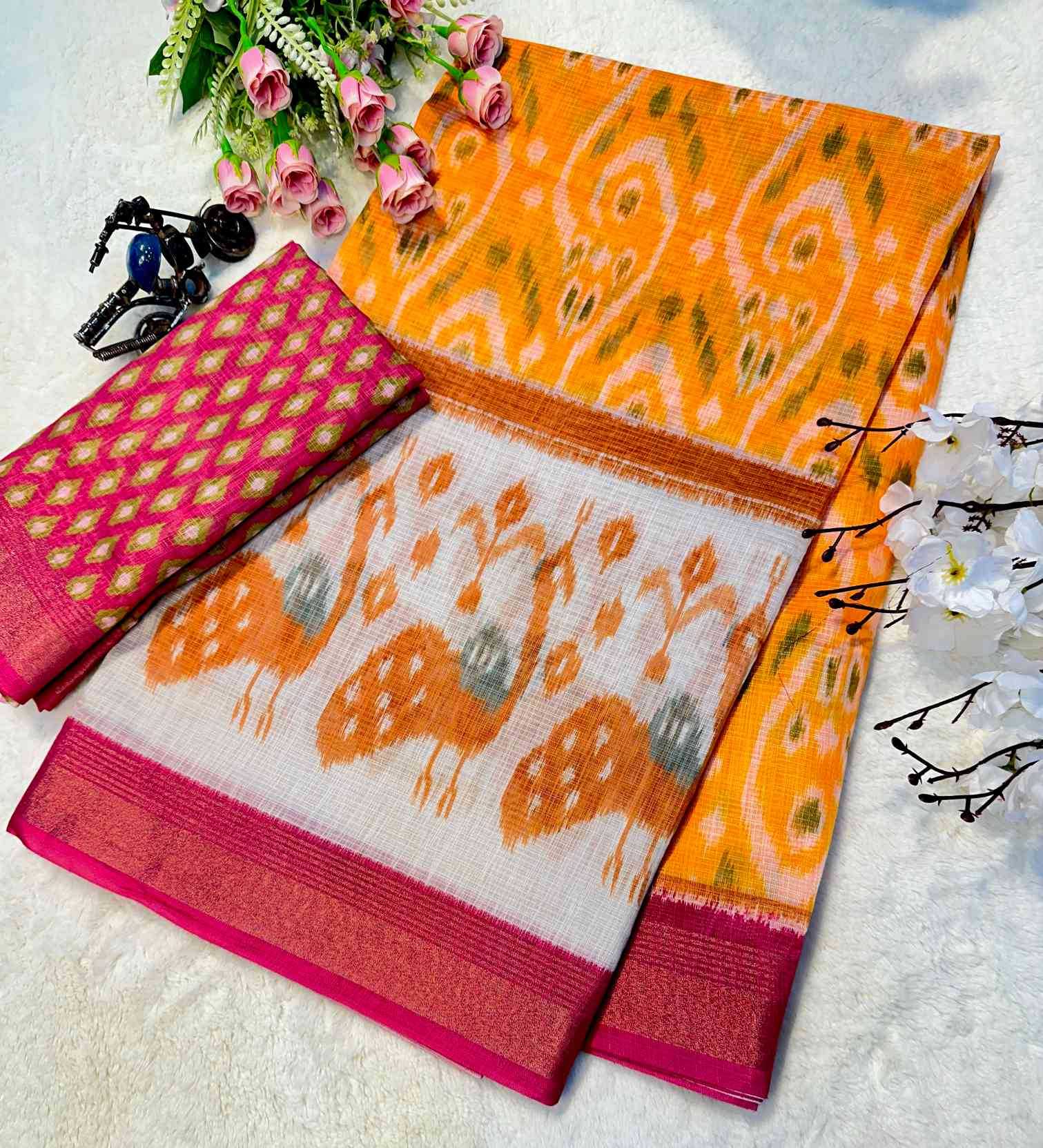 YNF Wholesale Tussar Silk Tussar Silk Sarees  | Surat Manufacturer