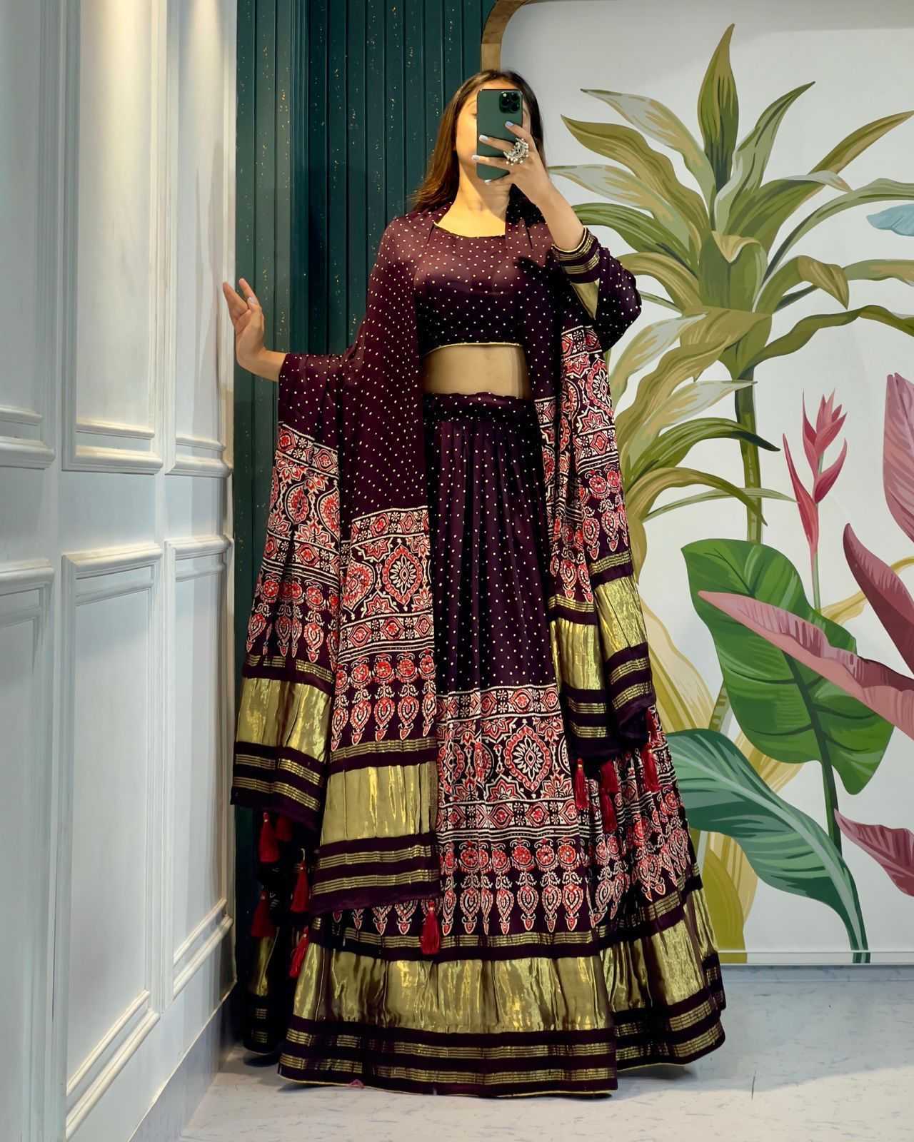 YNF Wholesale Pure Silk Silk Lehenga  | Surat Manufacturer