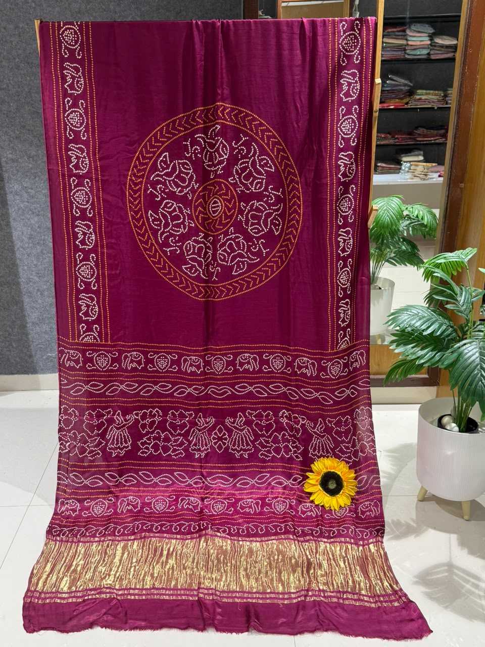 YNF Wholesale Gajji Silk Gajji Modal Sarees  | Surat Manufacturer