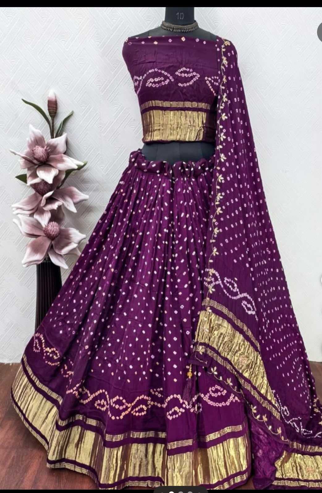 YNF Wholesale Pure Silk Silk Lehenga  | Surat Manufacturer