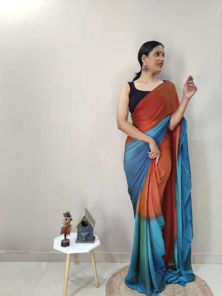 YNF Wholesale Nylon Designer Sarees  | Surat Manufacturer