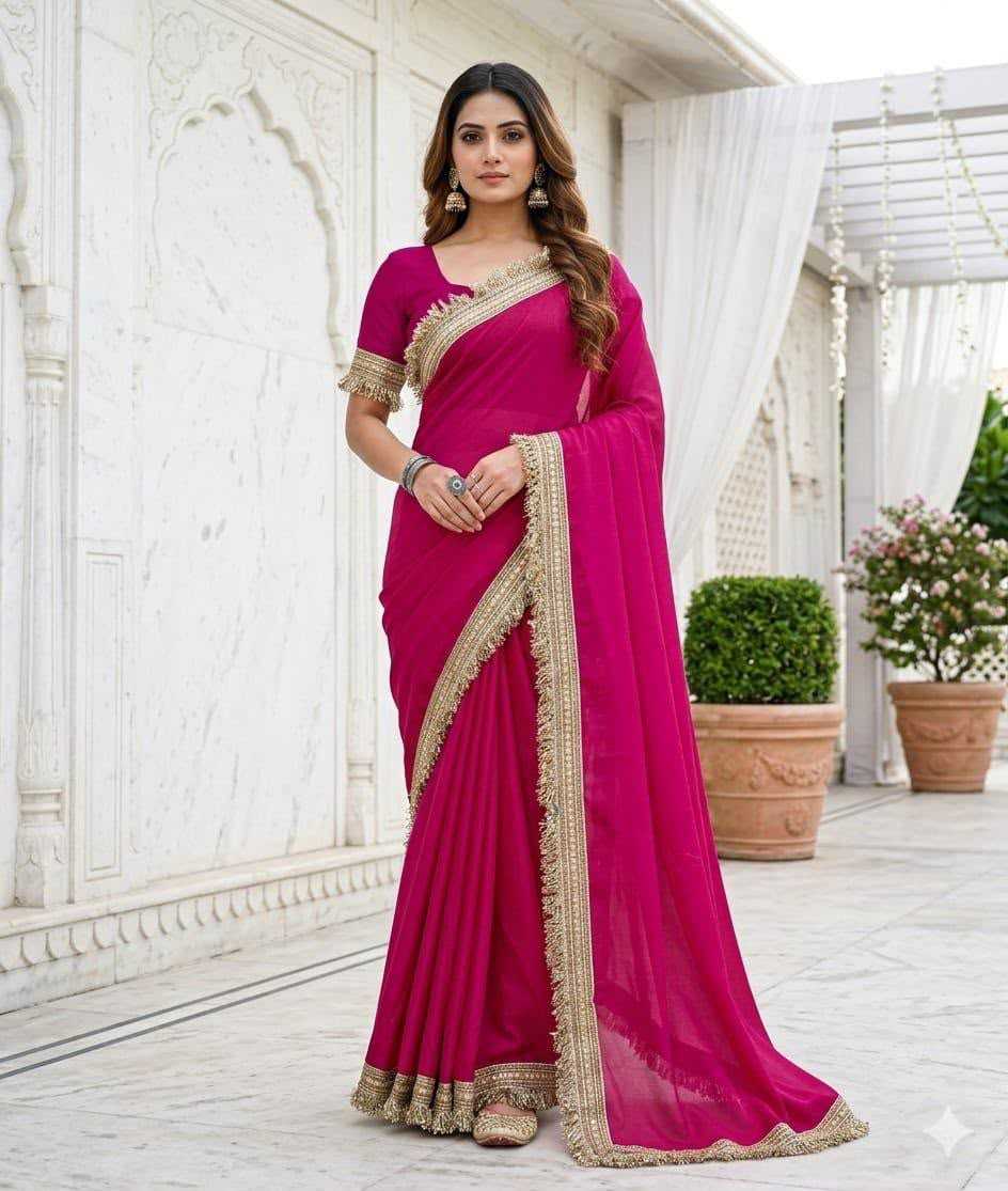 YNF Wholesale Georgette Fancy Sarees  | Surat Manufacturer