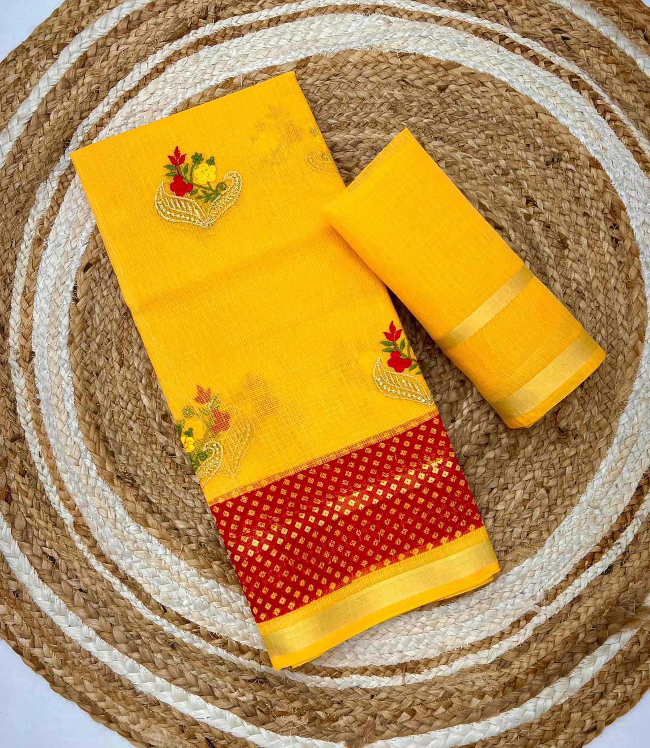 YNF Wholesale Soft Kota Hand Work Sarees  | Surat Manufacturer