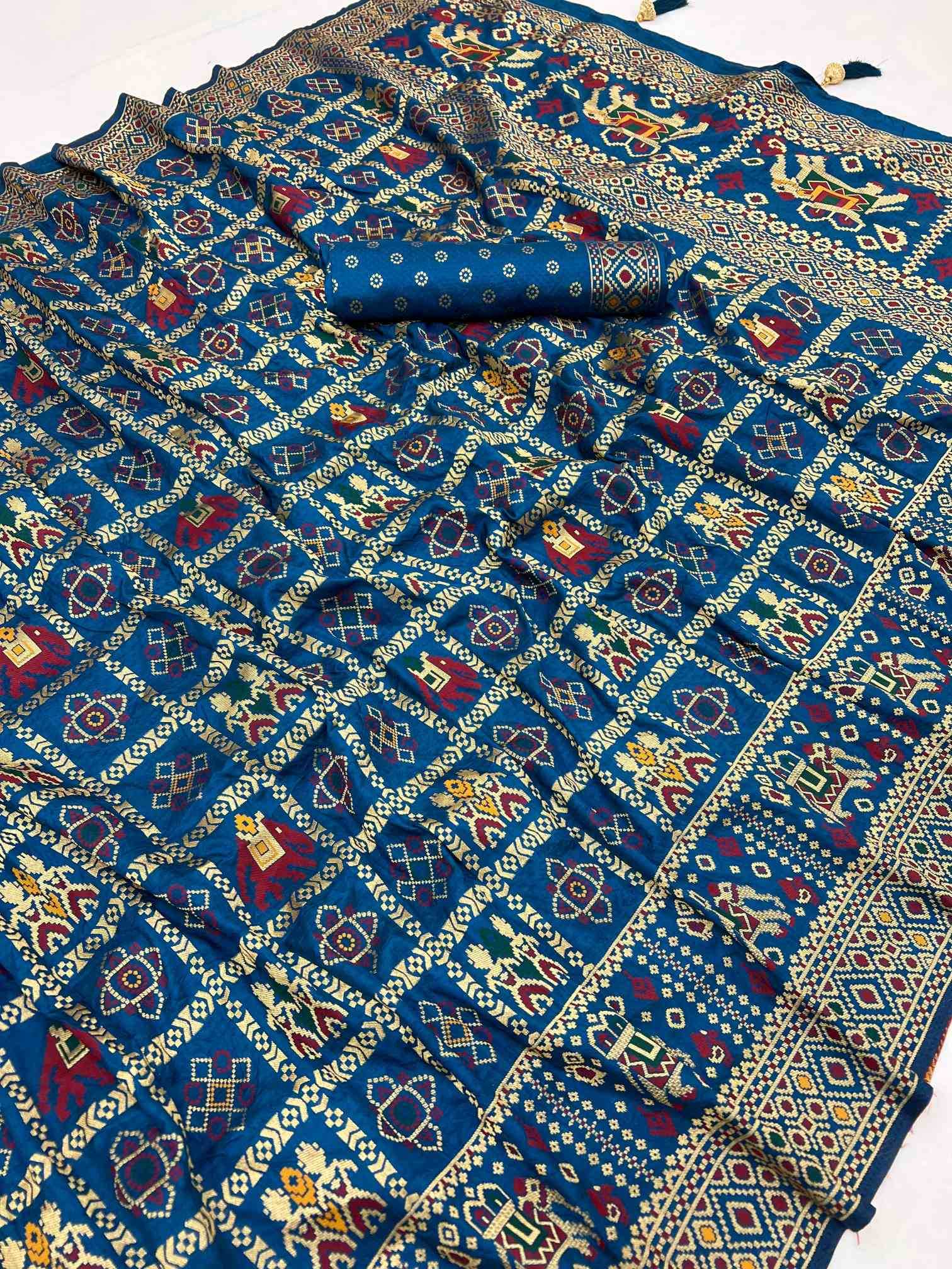 YNF Wholesale Patola Silk Traditional Silk Sarees  | Surat Manufacturer