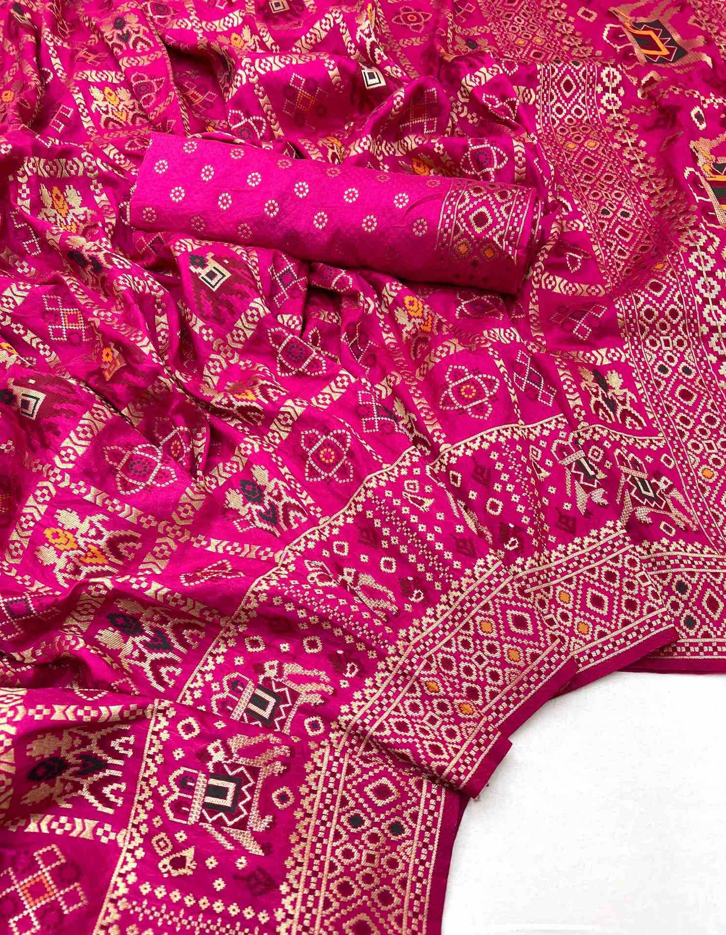 YNF Wholesale Patola Silk Traditional Silk Sarees  | Surat Manufacturer
